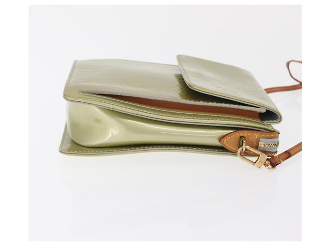 LOUIS VUITTON Bolsa de Accesorios Motto Monogram Vernis Gris M91030 LV Auth BA10058 - vista 3