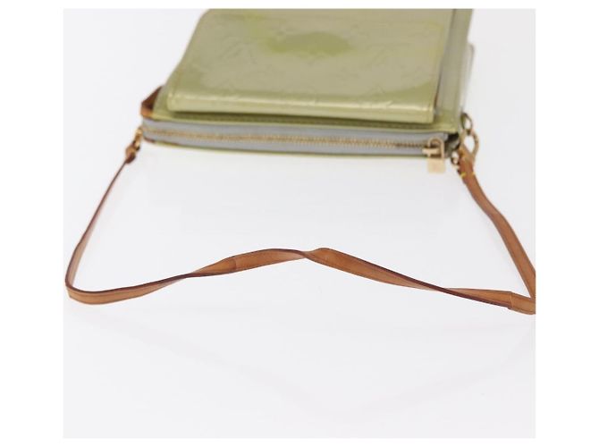 LOUIS VUITTON Bolsa de Accesorios Motto Monogram Vernis Gris M91030 LV Auth BA10058 - vista 7
