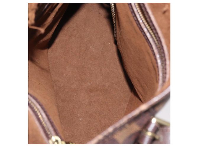 LOUIS VUITTON Borsa a Spalla Damier Ebene Marais N42240 LV Auth BA10212 - vista 11