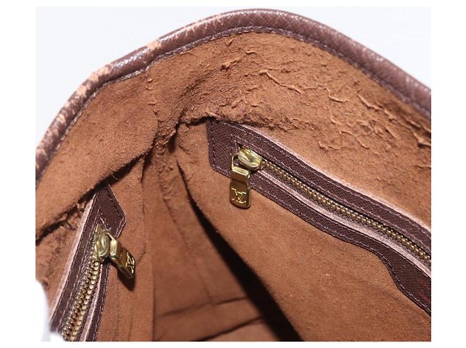 LOUIS VUITTON Borsa a Spalla Damier Ebene Marais N42240 LV Auth BA10212 - vista 21