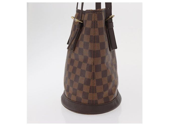 LOUIS VUITTON Borsa a Spalla Damier Ebene Marais N42240 LV Auth BA10212 - vista 4