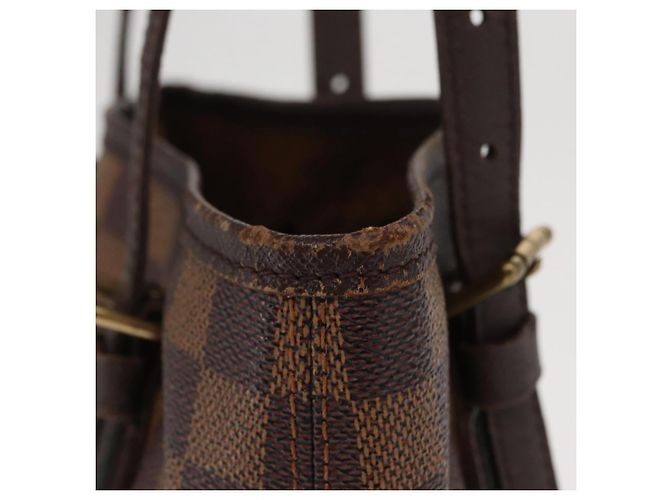 LOUIS VUITTON Borsa a Spalla Damier Ebene Marais N42240 LV Auth BA10212 - vista 5