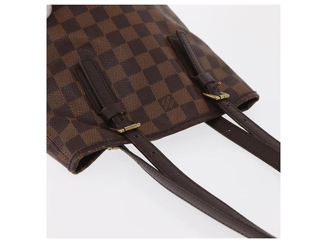 LOUIS VUITTON Borsa a Spalla Damier Ebene Marais N42240 LV Auth BA10212 - vista 7