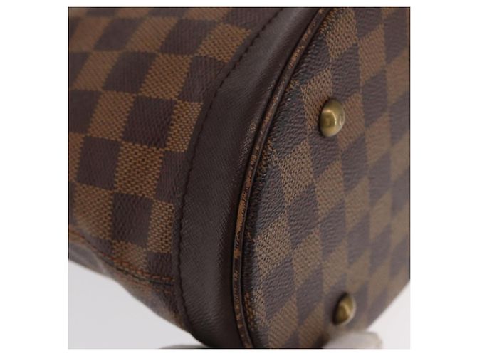 LOUIS VUITTON Borsa a Spalla Damier Ebene Marais N42240 LV Auth BA10212 - vista 9