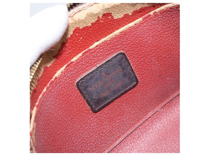LOUIS VUITTON Pochette Cosmética PM Damier Ebene N47516 Auth LV ka1935 - vista 17
