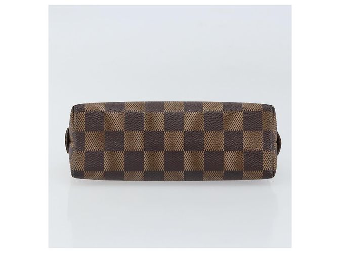 LOUIS VUITTON Pochette Cosmética PM Damier Ebene N47516 Auth LV ka1935 - vista 6