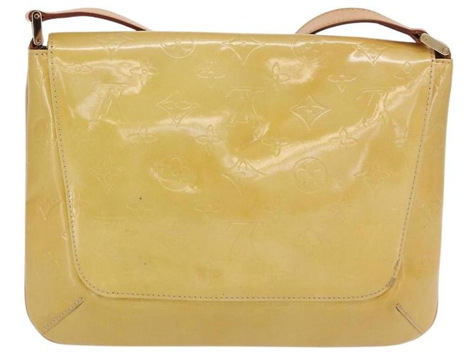 LOUIS VUITTON Borsa Thompson Street Monogram Vernis Beige M91301 LV Auth 169346 - vista 2