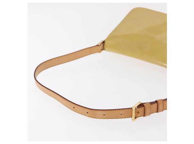 LOUIS VUITTON Borsa Thompson Street Monogram Vernis Beige M91301 LV Auth 169346 - vista 7