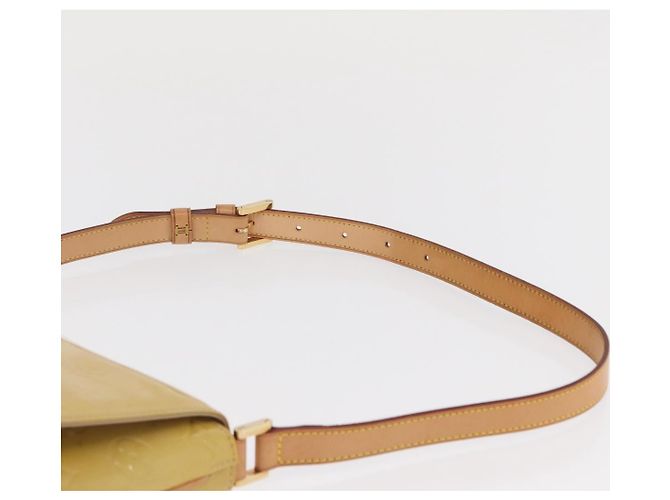 LOUIS VUITTON Borsa Thompson Street Monogram Vernis Beige M91301 LV Auth 169346 - vista 8