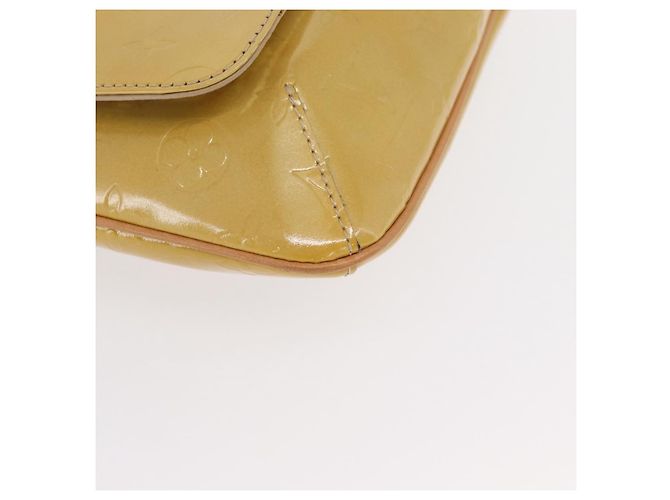 LOUIS VUITTON Borsa Thompson Street Monogram Vernis Beige M91301 LV Auth 169346 - vista 9