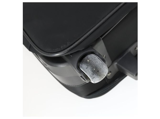 PRADA Funda Maleta Nylon Negro Plata Auth bs32712 - vista 20