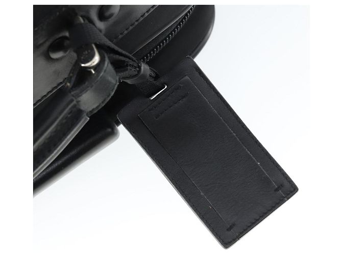 PRADA Funda Maleta Nylon Negro Plata Auth bs32712 - vista 21