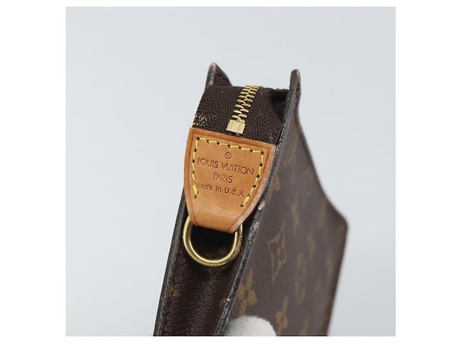 Bucket LOUIS VUITTON Monogramma Secchiello PM Pochette Accessorio LV Auth 145091 - vista 8