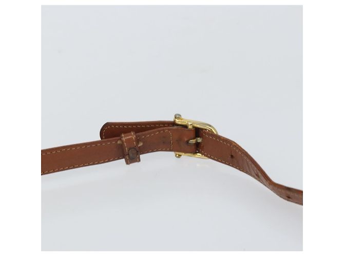Céline Borsa a Spalla in Tela Macadam CELINE PVC Beige Oro Auth bs32974 D'oro - vista 8