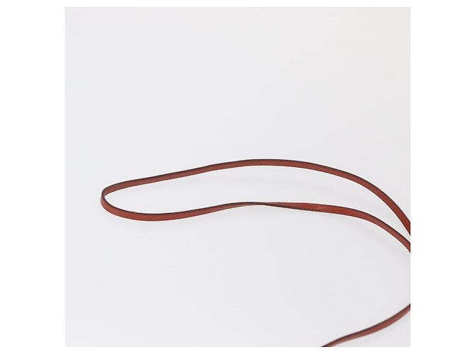 Hermès Sac à épaule HERMES en cuir rouge Auth ep12834 - vue 8