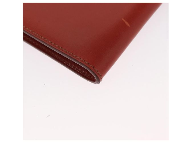 Hermès Sac à épaule HERMES en cuir rouge Auth ep12834 - vue 9