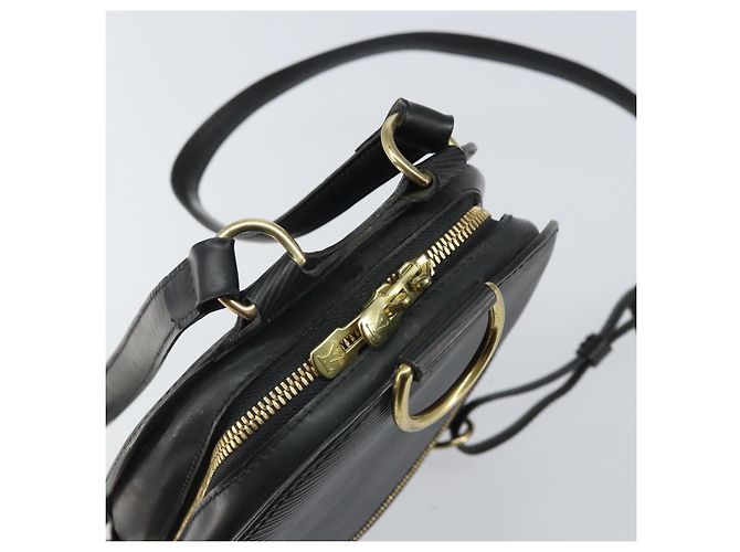 LOUIS VUITTON Zaino Epi Mabillon Nero M52232 LV Auth ep12835 - vista 6