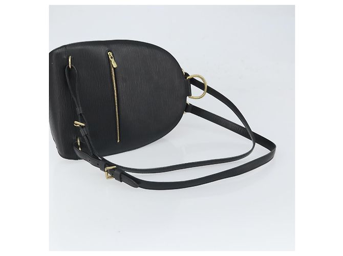 LOUIS VUITTON Zaino Epi Mabillon Nero M52232 LV Auth ep12835 - vista 8