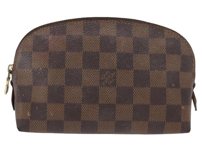 LOUIS VUITTON Kosmetiktäschchen PM Damier Ebene N47516 Authentisch BA10024 - Ansicht 13