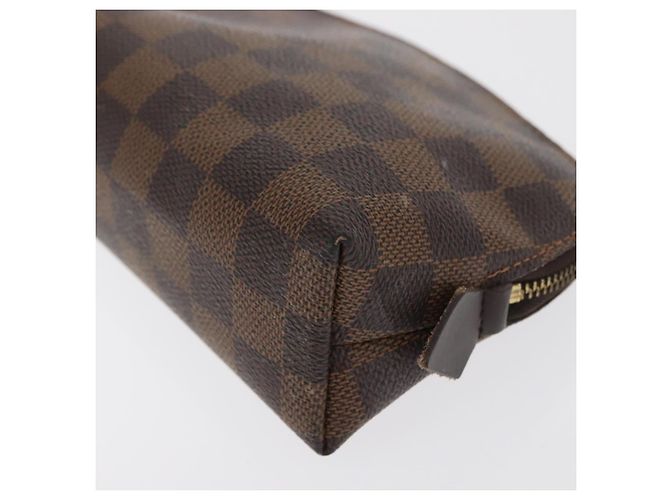 LOUIS VUITTON Kosmetiktäschchen PM Damier Ebene N47516 Authentisch BA10024 - Ansicht 14