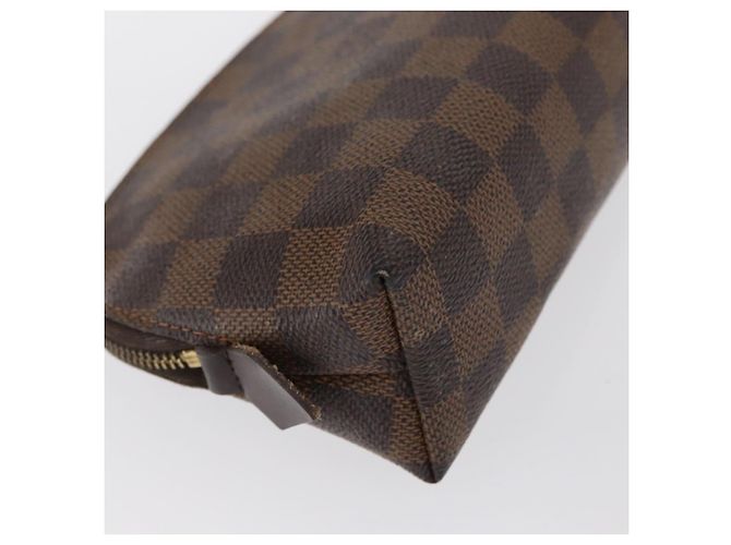 LOUIS VUITTON Kosmetiktäschchen PM Damier Ebene N47516 Authentisch BA10024 - Ansicht 15