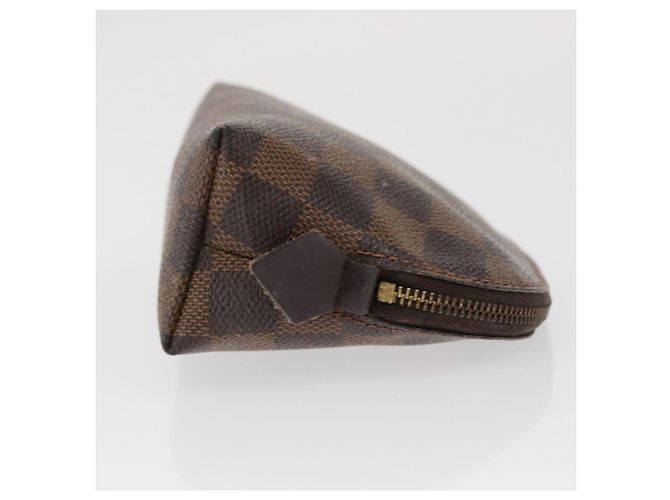 LOUIS VUITTON Kosmetiktäschchen PM Damier Ebene N47516 Authentisch BA10024 - Ansicht 3
