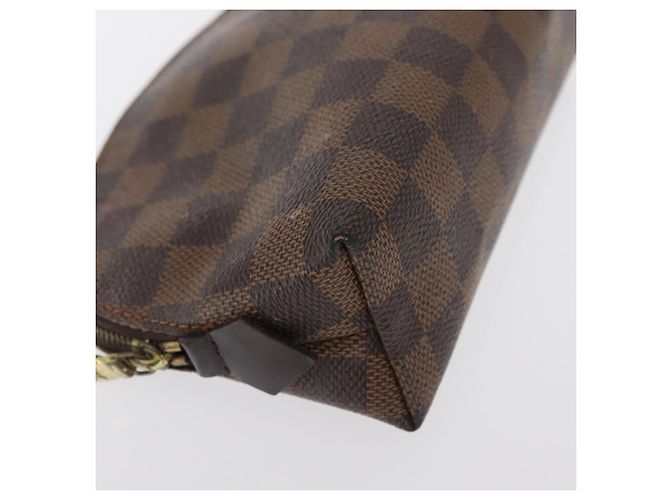 LOUIS VUITTON Kosmetiktäschchen PM Damier Ebene N47516 Authentisch BA10024 - Ansicht 7