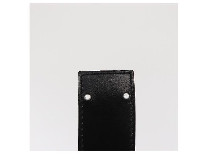 Hermès Cintura HERMES in pelle 29,5"" nera Auth 168765 Nero - vista 9