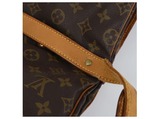 LOUIS VUITTON Borsa a Spalla Monogram Saumur 43 M42252 LV Auth ka1863 Monogramma - vista 10