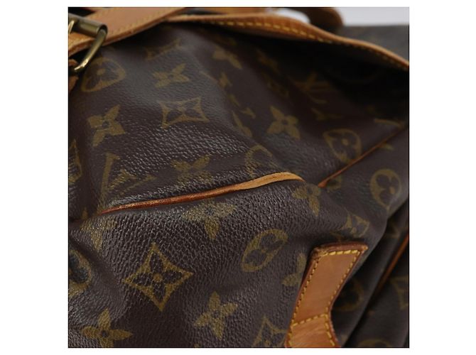 LOUIS VUITTON Borsa a Spalla Monogram Saumur 43 M42252 LV Auth ka1863 Monogramma - vista 14