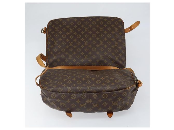 LOUIS VUITTON Borsa a Spalla Monogram Saumur 43 M42252 LV Auth ka1863 Monogramma - vista 19