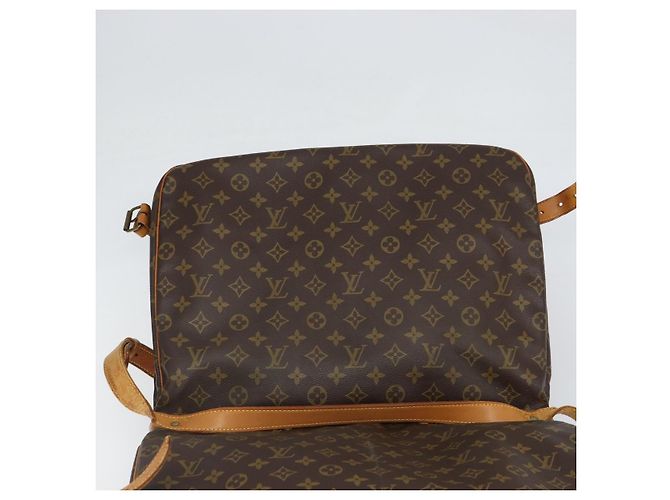 LOUIS VUITTON Borsa a Spalla Monogram Saumur 43 M42252 LV Auth ka1863 Monogramma - vista 20