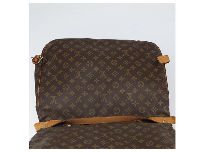 LOUIS VUITTON Borsa a Spalla Monogram Saumur 43 M42252 LV Auth ka1863 Monogramma - vista 21