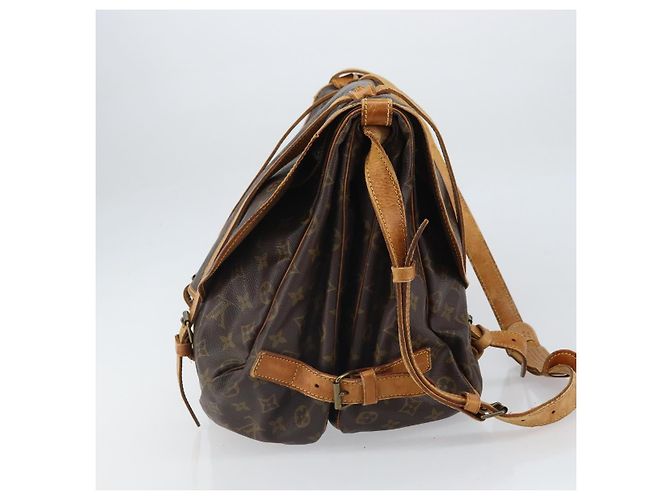 LOUIS VUITTON Borsa a Spalla Monogram Saumur 43 M42252 LV Auth ka1863 Monogramma - vista 4