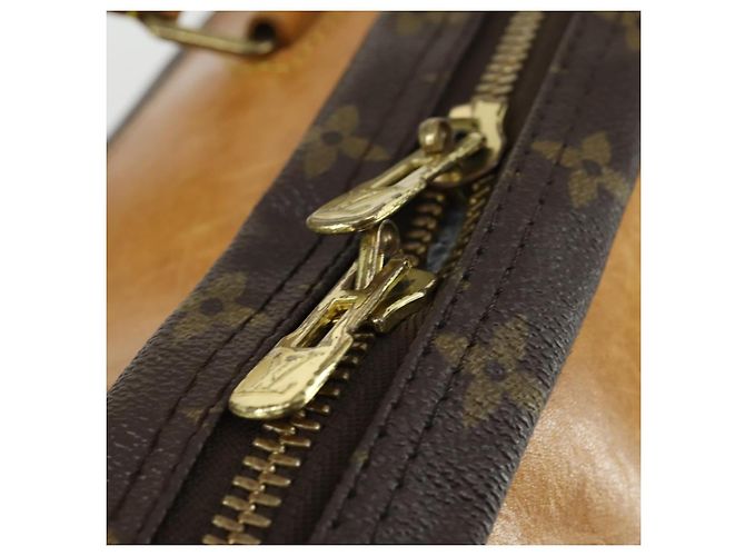 LOUIS VUITTON Monogram Alize 1 Borsa Boston Posh M41393 LV Auth 164231 Monogramma - vista 10