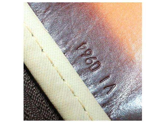 LOUIS VUITTON Monogram Alize 1 Borsa Boston Posh M41393 LV Auth 164231 Monogramma - vista 12