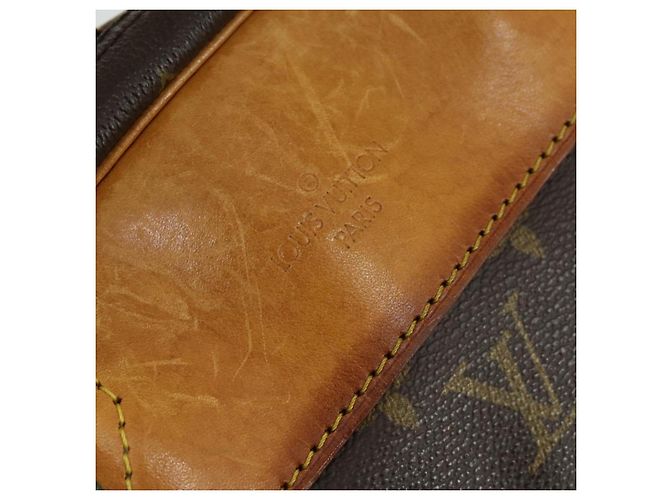 LOUIS VUITTON Monogram Alize 1 Borsa Boston Posh M41393 LV Auth 164231 Monogramma - vista 18