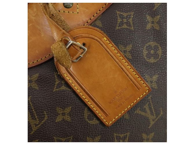LOUIS VUITTON Monogram Alize 1 Borsa Boston Posh M41393 LV Auth 164231 Monogramma - vista 19