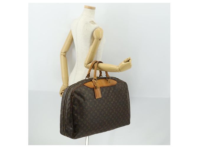 LOUIS VUITTON Monogram Alize 1 Borsa Boston Posh M41393 LV Auth 164231 Monogramma - vista 24