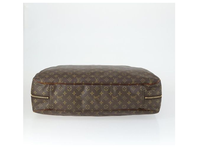 LOUIS VUITTON Monogram Alize 1 Borsa Boston Posh M41393 LV Auth 164231 Monogramma - vista 5