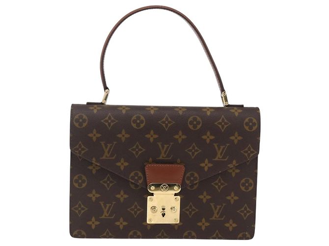 LOUIS VUITTON Borsa a Mano Monogram Concorde M51190 Auth LV 169331 Monogramma - vista 13