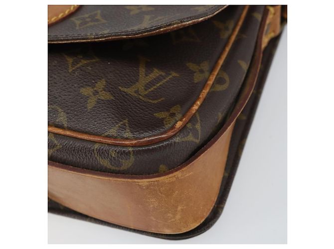 LOUIS VUITTON Borsa a Spalla Monogram Cartouchiere MM M51253 LV Auth ka1989 Monogramma - vista 14