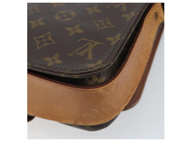 LOUIS VUITTON Borsa a Spalla Monogram Cartouchiere MM M51253 LV Auth ka1989 Monogramma - vista 16