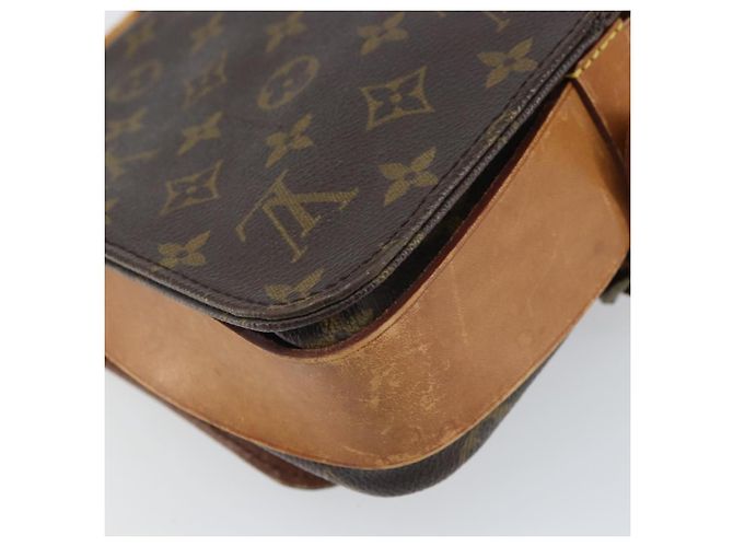LOUIS VUITTON Borsa a Spalla Monogram Cartouchiere MM M51253 LV Auth ka1989 Monogramma - vista 17