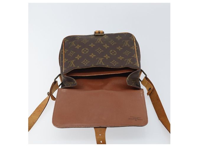 LOUIS VUITTON Borsa a Spalla Monogram Cartouchiere MM M51253 LV Auth ka1989 Monogramma - vista 20