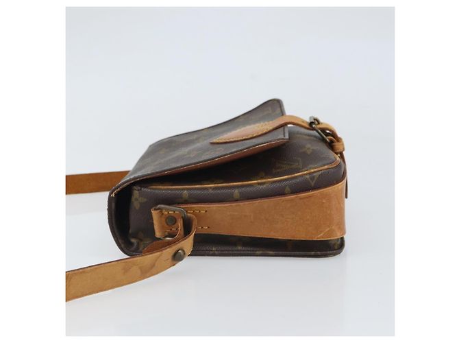 LOUIS VUITTON Borsa a Spalla Monogram Cartouchiere MM M51253 LV Auth ka1989 Monogramma - vista 4