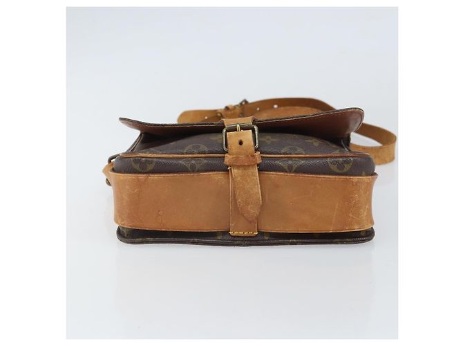 LOUIS VUITTON Borsa a Spalla Monogram Cartouchiere MM M51253 LV Auth ka1989 Monogramma - vista 5