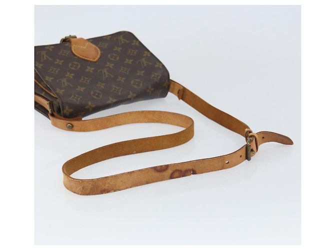 LOUIS VUITTON Borsa a Spalla Monogram Cartouchiere MM M51253 LV Auth ka1989 Monogramma - vista 7