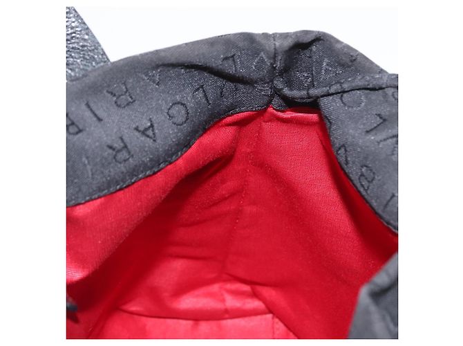 Bulgari BVLGARI Logo Mania Handtasche aus schwarzem und silbernem Canvas authentisch 168716 - Ansicht 18