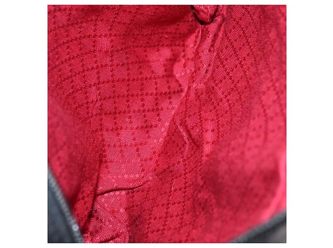 Bolso de Hombro Gucci GG Canvas Web Sherry Line Negro Dorado 010 378 Auth 169442 - vista 11
